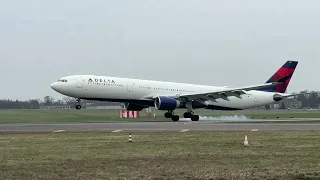 A330 Delta Airlines Poznan Airport
