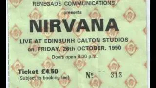 Nirvana "Intro" Live Calton Studios, Edinburgh, United Kingdom 10/26/90 (audio)