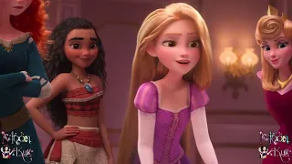 Queen Anna Frozen 2 meets Disney Princesses Ralph Breaks The Internet