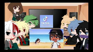 °Alguna de la clase 1-A y la liga de villanos reaccionan a •Tik Tok de gacha club y gacha life•°