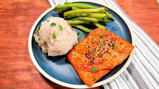 Easy INSTANT POT SALMON│Salmon Potatoes and Green Beans│Healthy INSTANT POT MINI Recipes