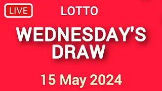 The National Lottery Lotto Draw Live Results from Wednesday 15 May 2024 | lotto live