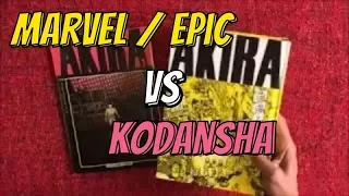 AKIRA Edition Comparison: Marvel/Epic Comics vs Kodansha 35th Anniversary Hardcovers