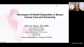 The Impact of Health Disparities In Breast Cancer Care and Screening