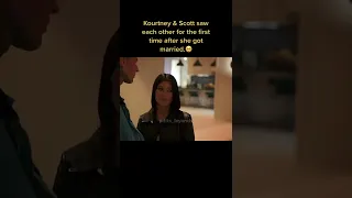 Kourtney and Scott saw each other for the first time after she got married tiktok edits_leyends