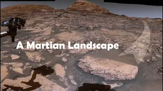 A Martian Landscape Captured by NASA’s Curiosity Mars Rover