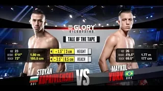 GLORY 49 Rotterdam: Stoyan Koprivlenski vs. Maykol Yurk (Tournament Semi Finals) - FULL FIGHT