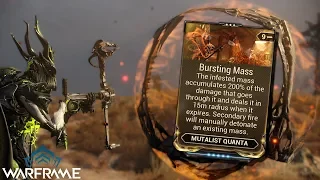 Warframe | Bursting Mass (Mutalist Quanta Augment Mod)