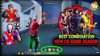 NEW CS RANK SEASON BEST CHARACTER COMBINATION || Best character combination for New CS rank season !