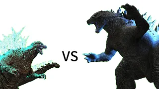 Legendary Godzilla vs Minus One Gojira [Minus One Raids Again]