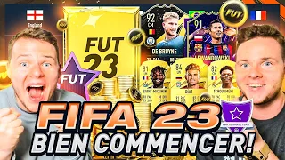 COMMENT BIEN COMMENCER FIFA 23 Ultimate Team avec 0€ - Nos Premiers Packs, SBC & Matchs Rivals! #1