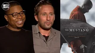 Matthias Schoenaerts & Jason Mitchell on taming The Mustang