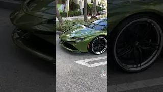 Green SF90!🥵 @flaexus #ferrari #cars #shorts #viral