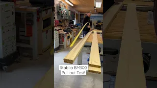 Stabila BM 300 Tape Measure Pull out Test ☑️ #woodworking #stabila #carpenter #howto #carpenter