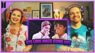 BTS Love Maze Stage Mix Reaction