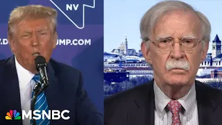 'People better believe it' when Trump threatens to get out of NATO, says John Bolton