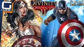 DIVINITY ORIGINAL SIN 2 - CAPTAIN AMERICA / WONDER WOMAN BUILD