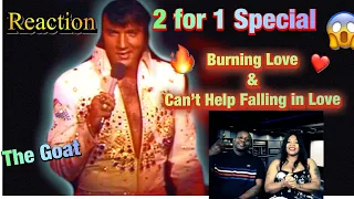 Elvis Presley - Burning Love VS Can’t Help Falling In Love (REACTION)