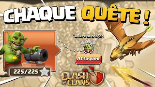 FINIR LE PLUS VITE POSSIBLE LES 75 DÉFIS de la carte DES GOBELINS sur Clash of Clans !