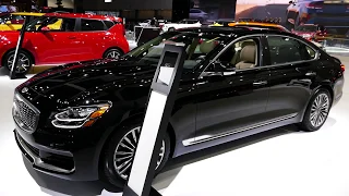 New 2020 Kia K900 Luxury Sedan - Exterior & Interior Tour - 2019 LA Auto Show, Los Angeles CA