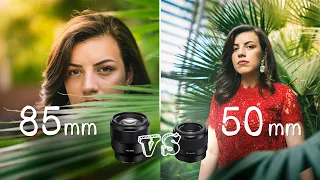 Sony 85mm f1.8 vs 50mm f1.8 + Free Lightroom Preset