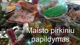 Savaites maisto pirkiniu papildymas🍉🍌