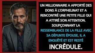 UN MILLIONNAIRE A APPORTÉ DES DONS À L'ORPHELINAT ET A RENCONTRÉ UNE PETITE FILLE QUI A ATTIRÉ SON..