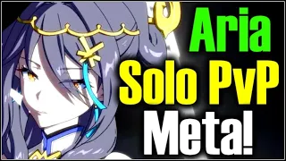 Aria Solo EVEYTHING in PvP!! BEST BUILD!