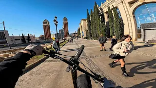 Urban Downhill Barcelona City Tour 🇪🇸🔥