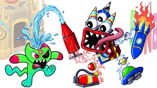 Slime Cat Kills BanBan but WUBBOX Characters | Garten Of Banban & My Singing Monster Animation!