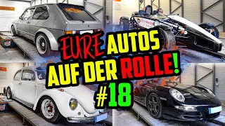 Honda Civic mit 2,3 Bar und über 650 PS! - Prüfstandstag Halle77 - MARCO nimmt EURE Autos ran!