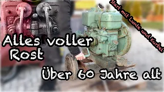 1 Zylinder Wasserverdampfer Motor Scheunenfund