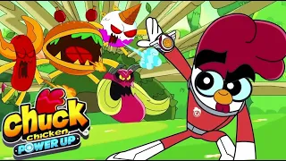 Chuck Chicken - Power Up 🐔 Penguasa Elemen 🌪️ Kartun Lucu Untuk Anak ⭐ Super Toons TV Bahasa