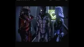 Shepard Tali & Javik share an awkward moment