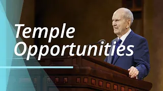 Increasing Temple Opportunities Despite Pandemic | Russell M. Nelson | Segment