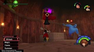 KINGDOM HEARTS - HD 1.5 ReMIX - Agrabah: Jafar Boss Fight