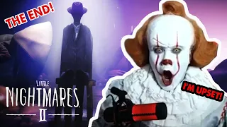 PENNYWISE PLAYS LITTLE NIGHTMARES! (FINAL CHAPTER!) I AM UPSET! - The End | Prince De Guzman