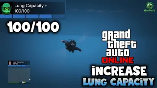 Increase Lung Capacity 100/100 Fast & Easy! | GTA Online Help Guide