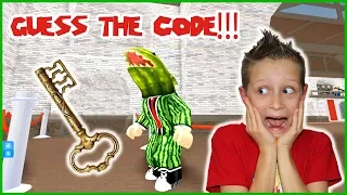 Guessing the Code to Escape!