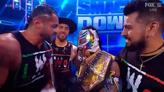 Rey Mysterio United States Champion Celebration - WWE SmackDown 11/8/2023