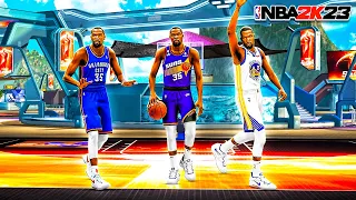 The 3 ERAS of KEVIN DURANT BUILDS are UNSTOPPABLE (NBA 2K23)