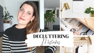 8 Big Decluttering Mistakes to Avoid | How NOT To Declutter | Minimalist Traps