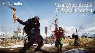 Assassin's Creed Valhalla - Brutal Stealth Kills and Finishers