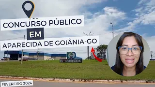 CONCURSO PÚBLICO com 1,3 mil VAGAS EM APARECIDA DE GOIÂNIA-GO BR | Dia a dia com Érica Rocha.