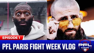 PFL Paris: Inside Fight Week Vlog | Episode 1 [Cédric Doumbé visits Stade Français]