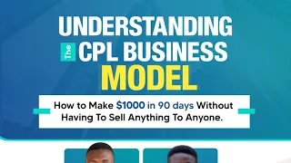 Get Started With CPL Marketing/ With CPL Marketing Expert