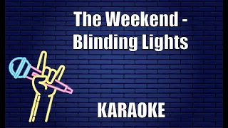 The Weekend - Blinding Lights (Karaoke)