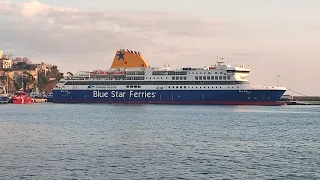 Blue Star Delos: Άφιξη στο λιμάνι της Καβάλας!