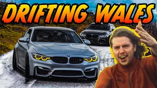 THIS BMW M4 DRIVER HAS NO CHILL! STREET DRIFTING TIGHT ROADS IN WALES *MUST SEE*