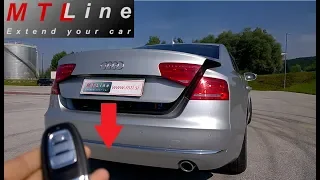 Audi A8 D4, MY2010 - boot closing with remote control - zapiranje prtljažnika z daljincem